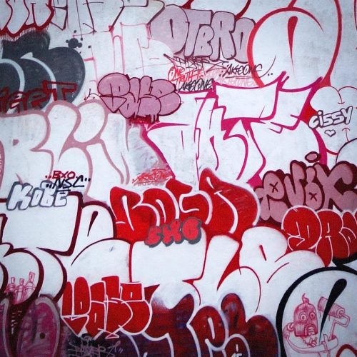 Graffiti by artists One Truth in Berlin Friedrichshain